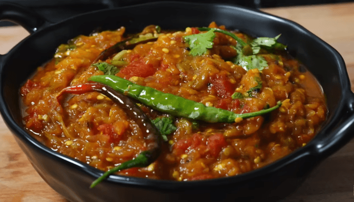 How To Make Baingan Bharta Or Eggplant Recipe
