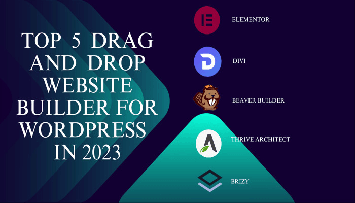 Top 5 Drag And Drop Website Builder For WordPress In 2025