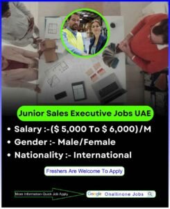Junior Sales Executive In HORECA
