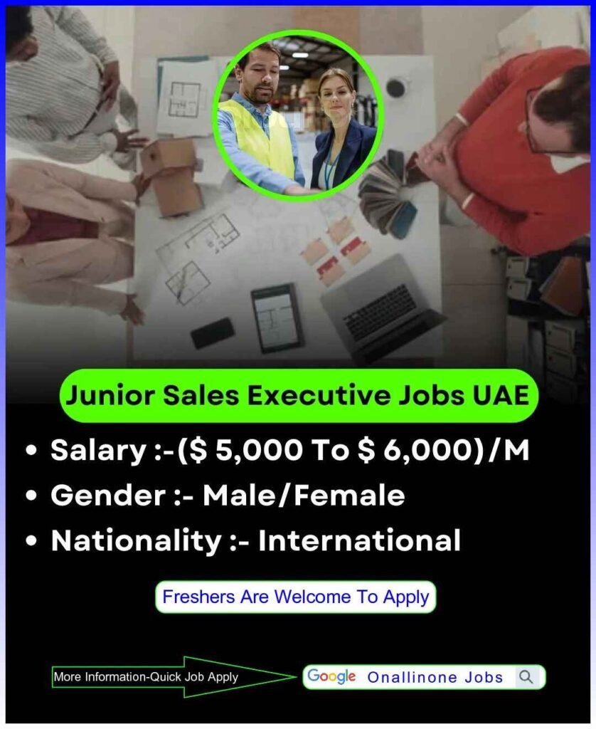 Junior Sales Executive In HORECA