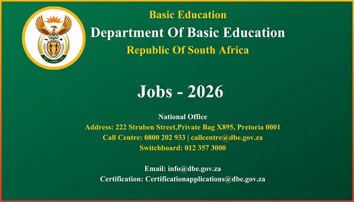 Department Of Basic Education South Africa Jobs