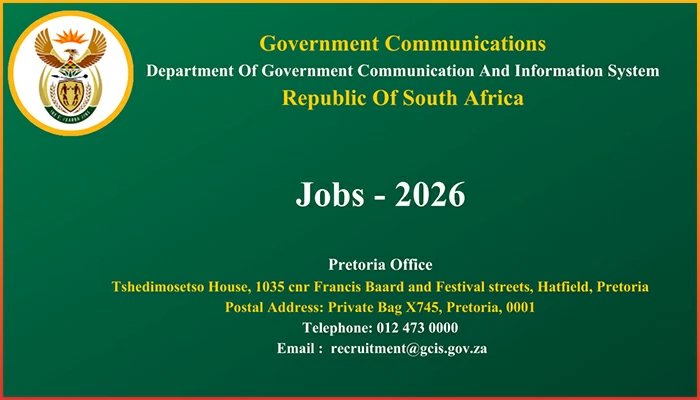 Government Communication And Information System (GCIS) South Africa Jobs - Member Of The Audit Committee - 2026